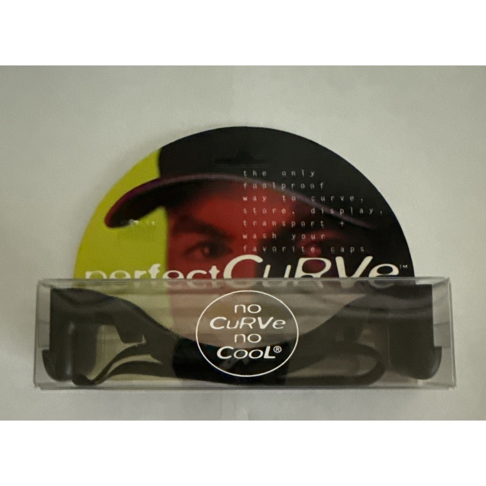 Perfect Curve Cap Maintenance System Hat Bill Curver‎ Curve No Cool New Vintage